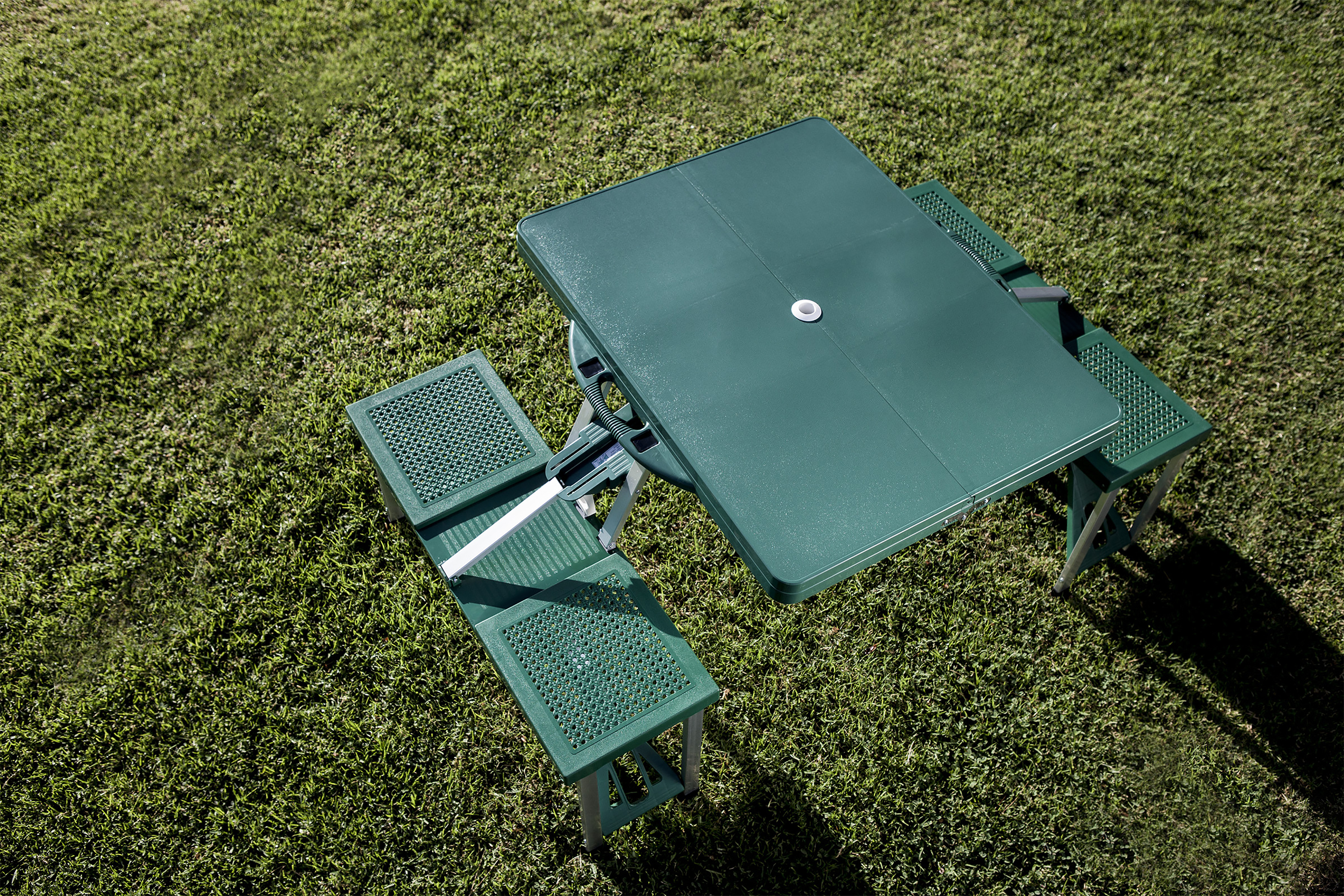 Picnic Table Portable Folding Table with Seats 19