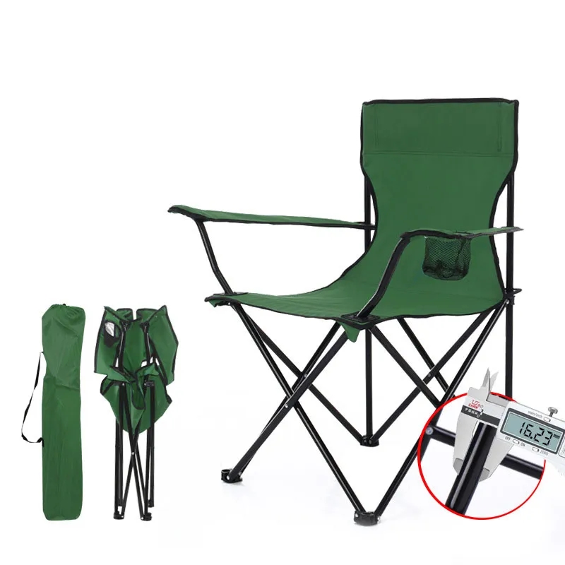Portable Reclining Chair with Armrests 8