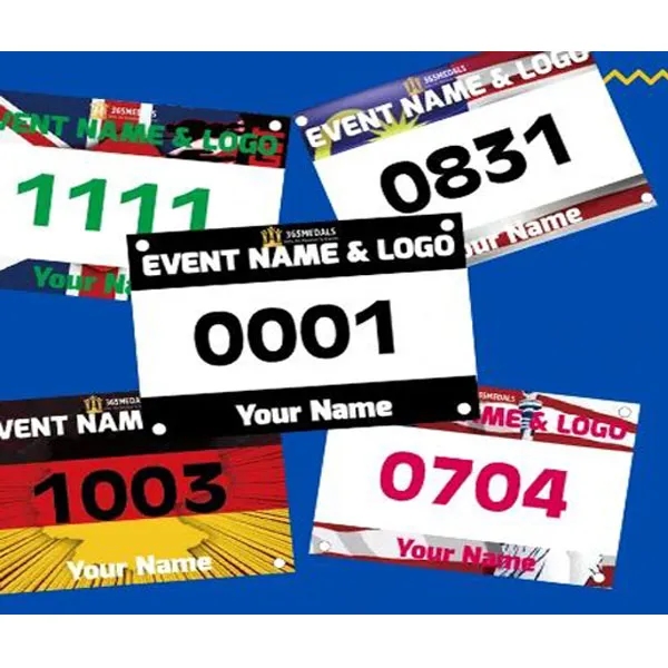Custom Race Number - for Marathon Competitor 8