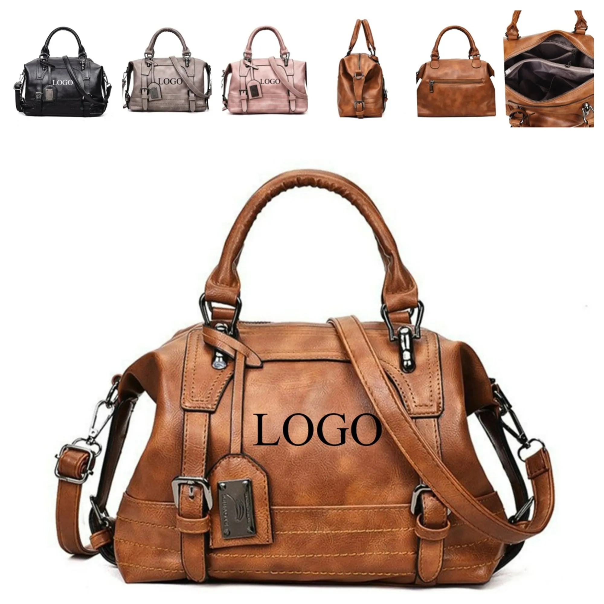 Leather Shoulder Bag 2