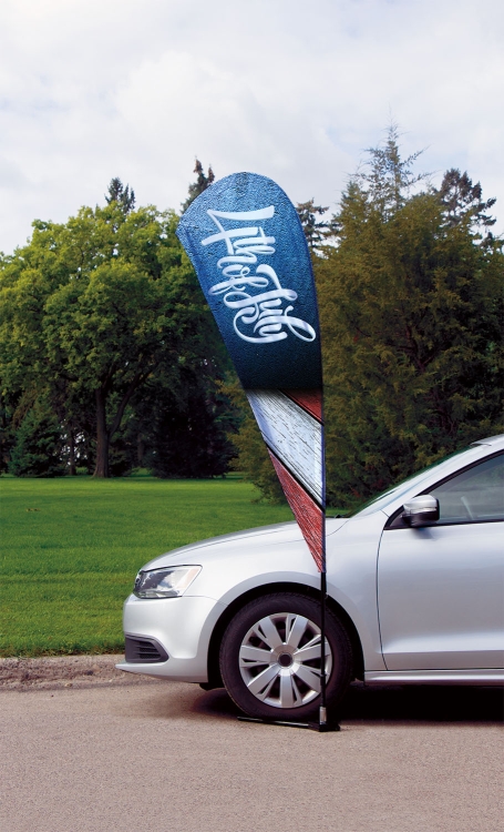 Vehicle Sail Sign Base 3