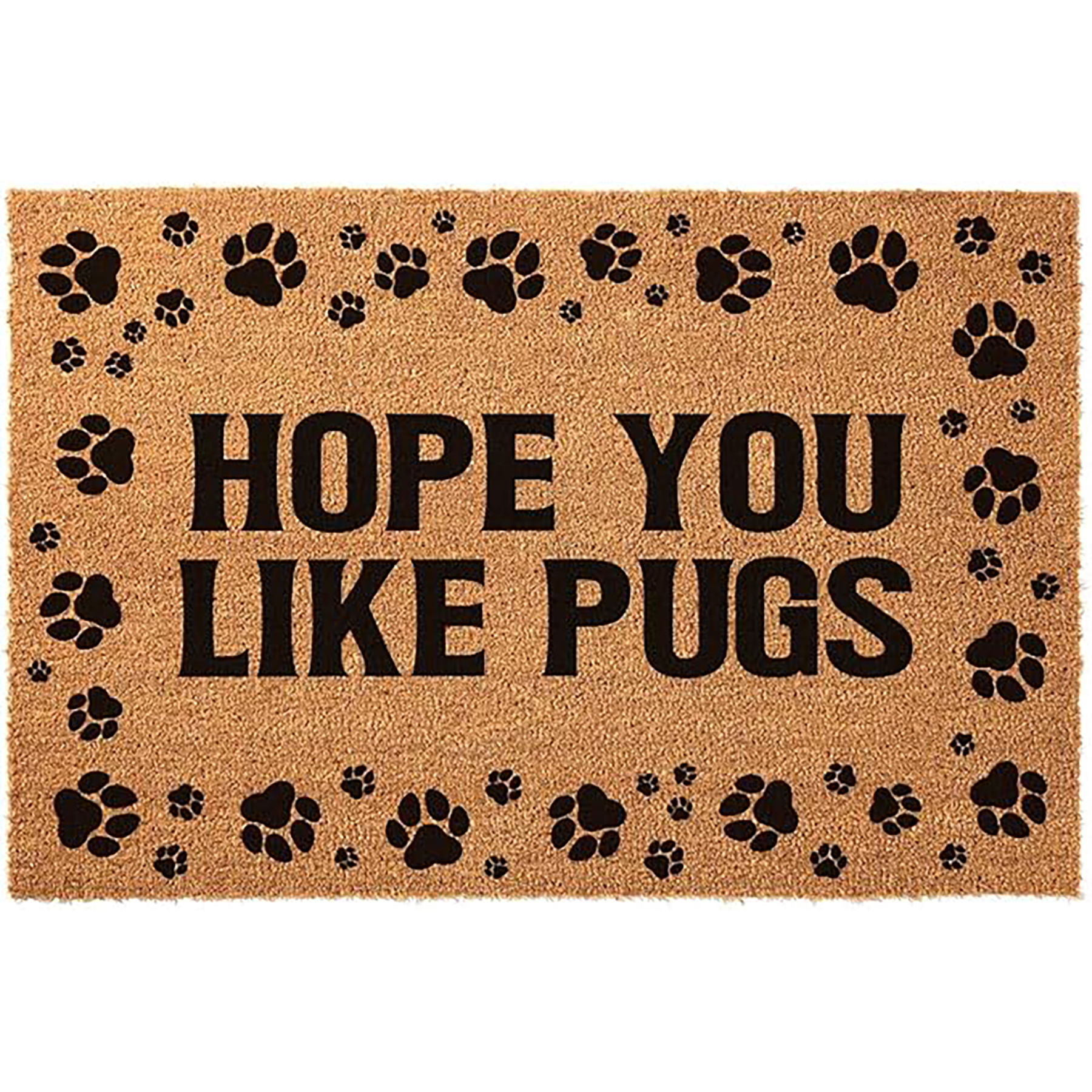 Coconut Shell Fiber Door Mat, Customizable 2