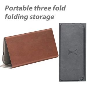3-In-1 Foldable Wireless Charging Mouse Pad 2