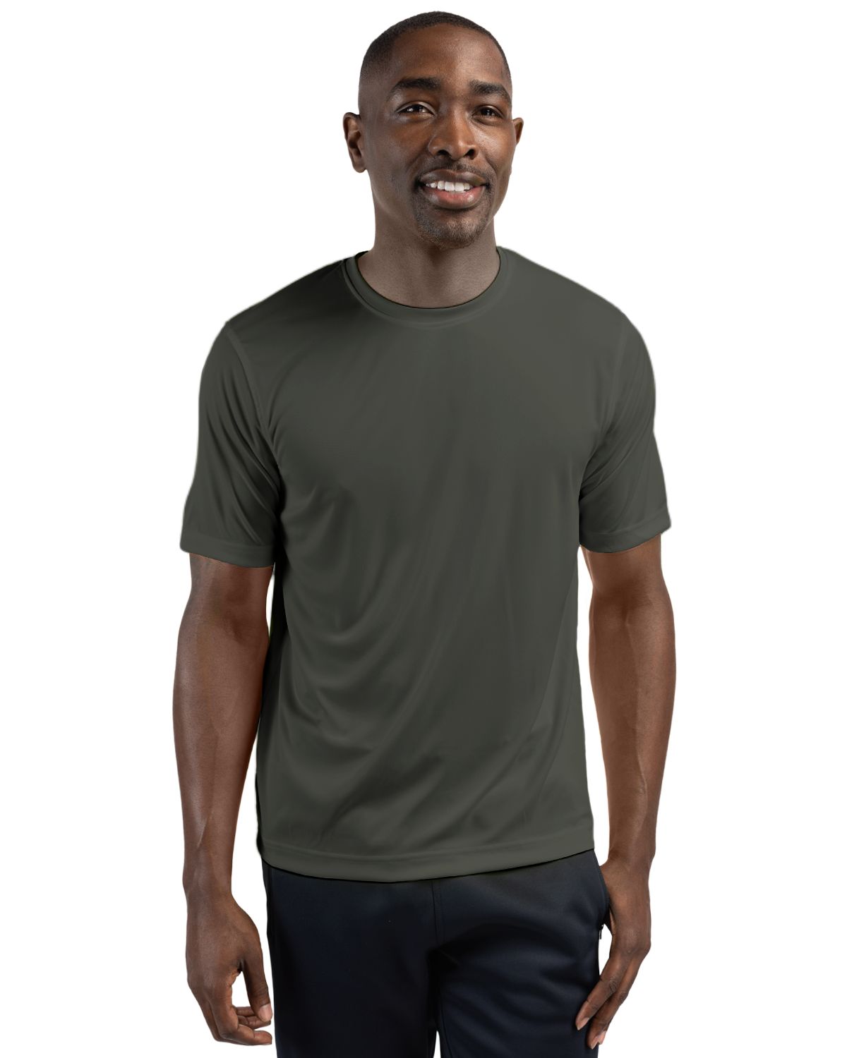 Clique Spin Solution-dyed Performance Jersey Mens Short Sleeve Tee 41