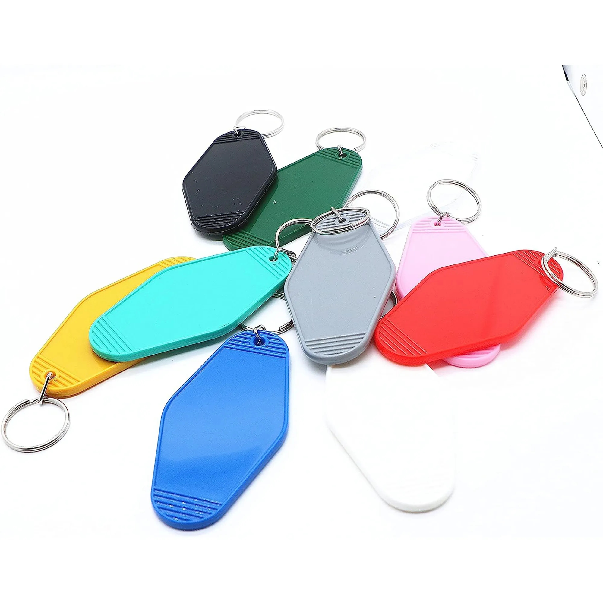 Plastic Motel Key Tag Hotel Keychain 2