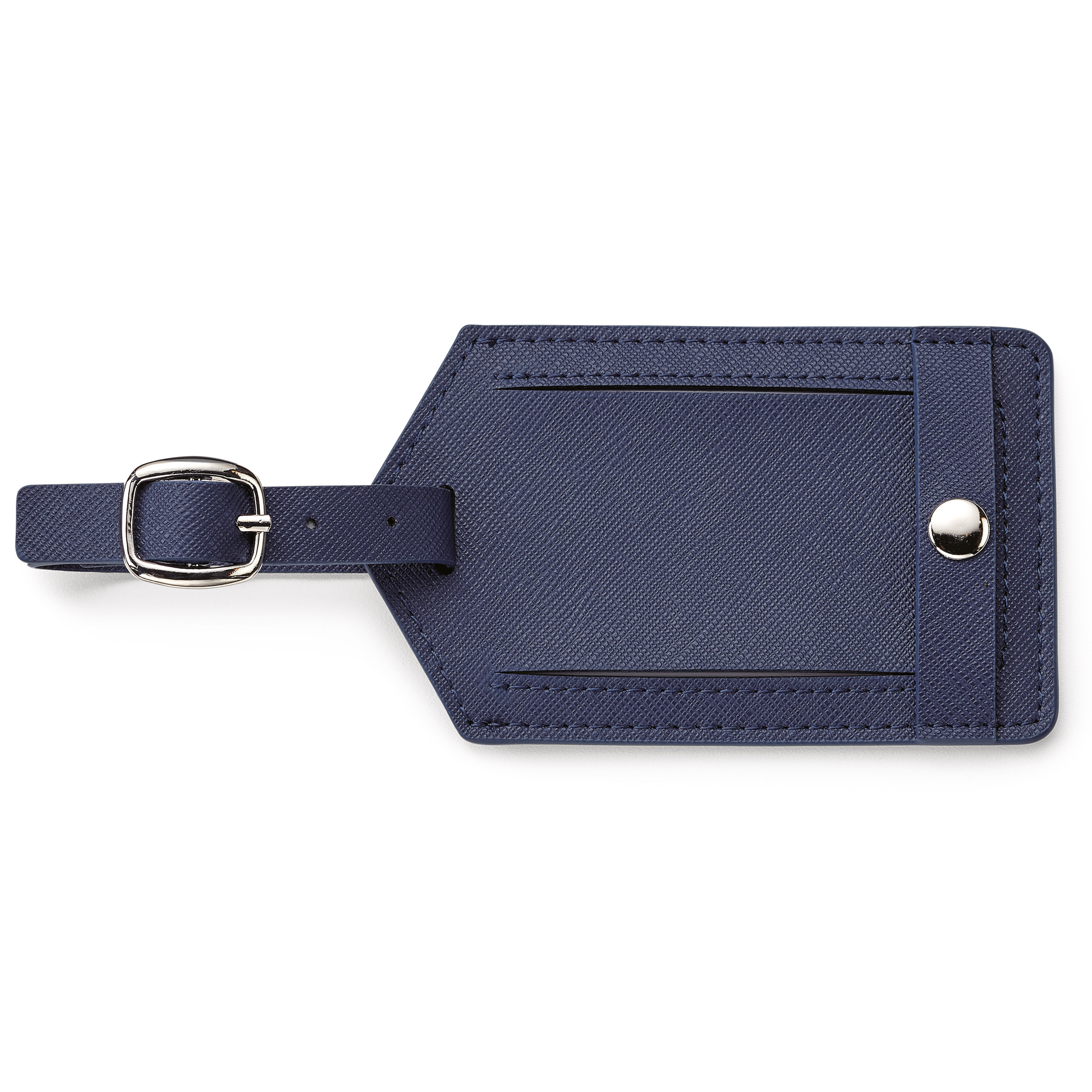 Toscano Genuine Leather Luggage Tag 8