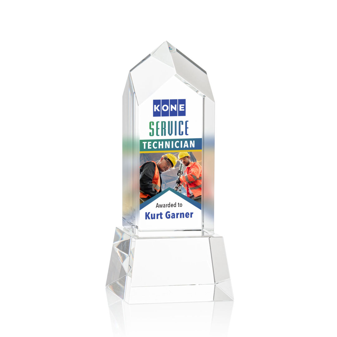 Clarington VividPrint™ Award on Base - Clear 7