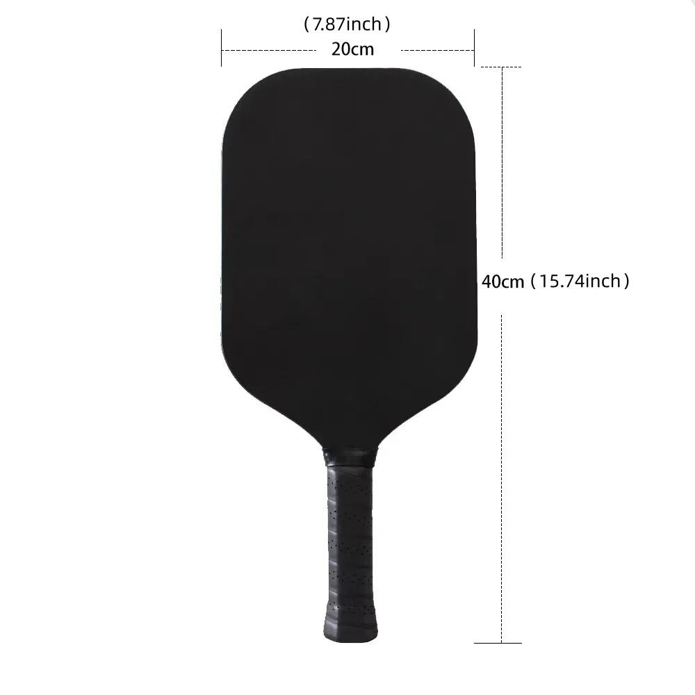 Carbon Fiber Pickleball Paddles Set Lightweight with Bag 2