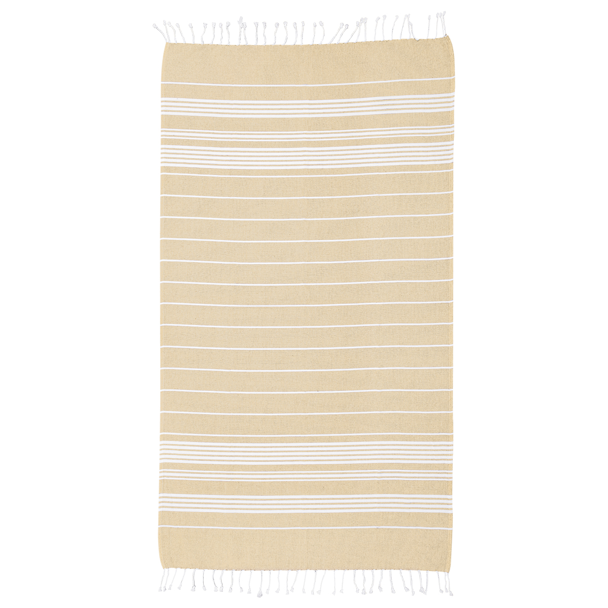 Recycled Beach Blanket With Tassel Fringe 23