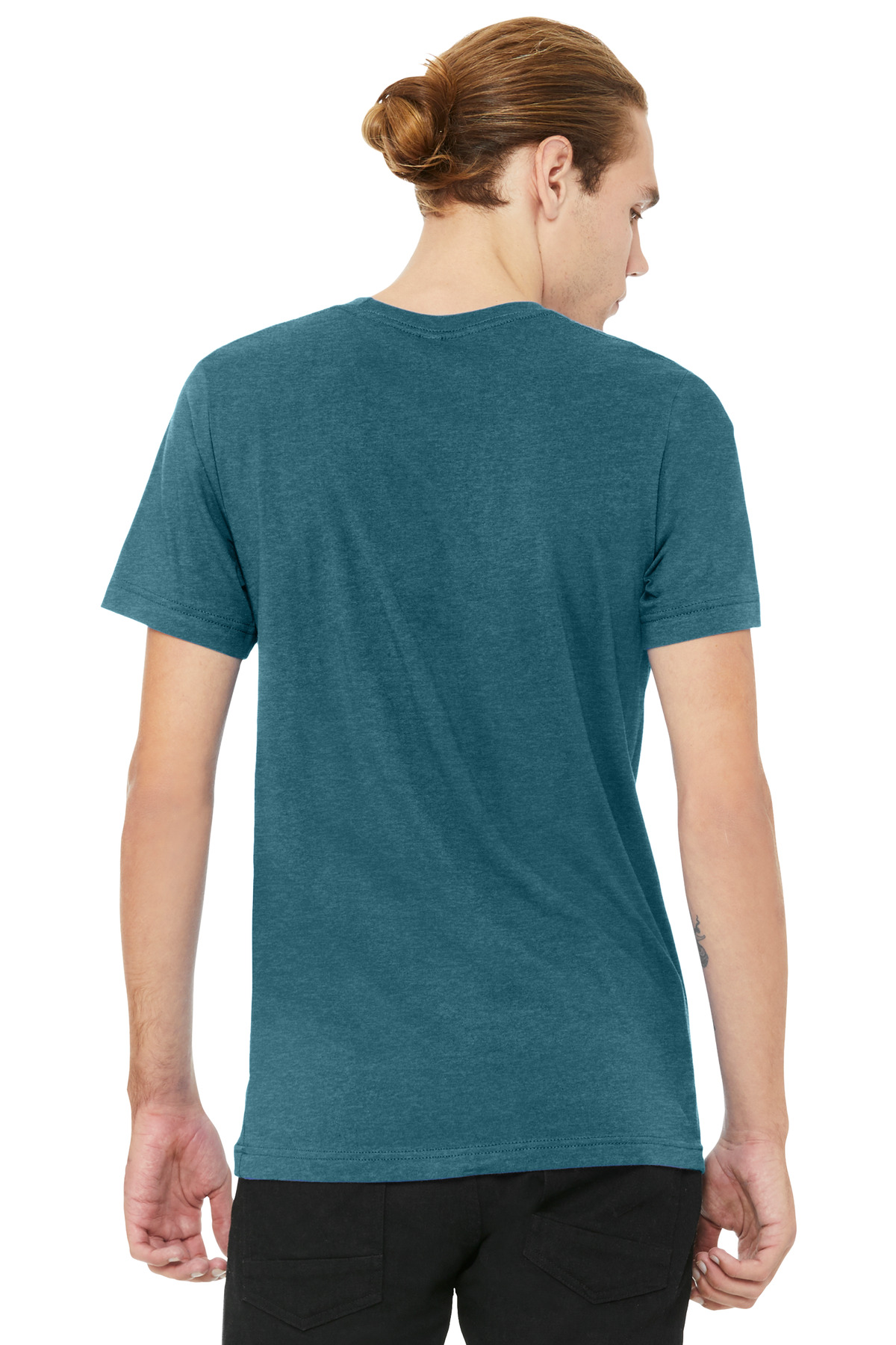 BELLA+CANVAS Unisex Heather CVC V-Neck Tee BC3005CVC 31