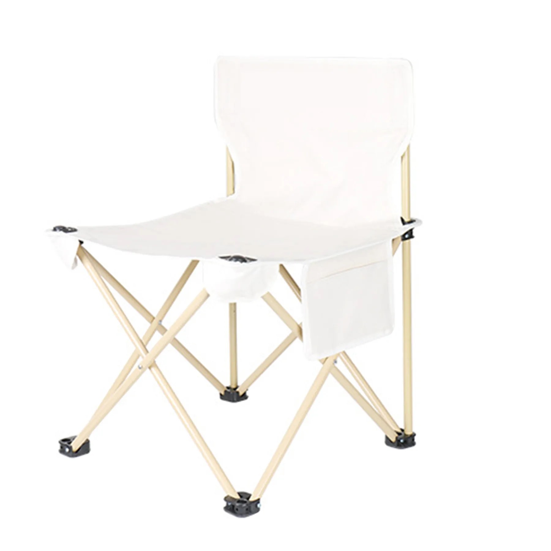 Outdoor Portable Folding Chair W/ Side Pocket 2