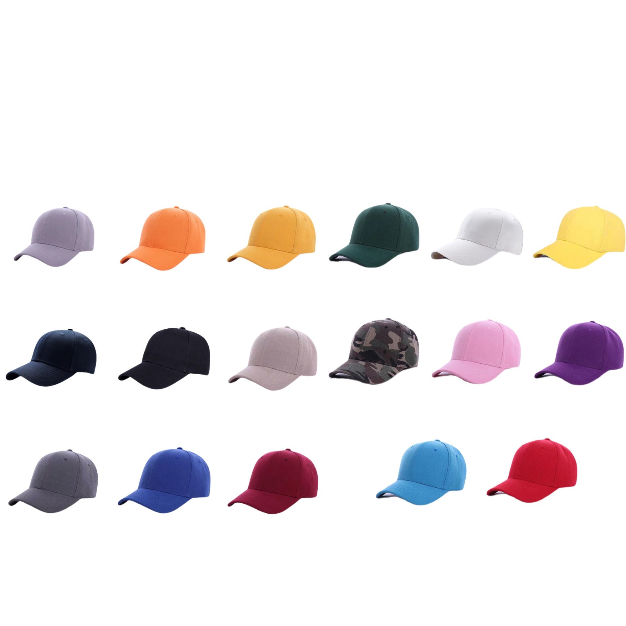 6 Panel Cotton Baseball Cap 1