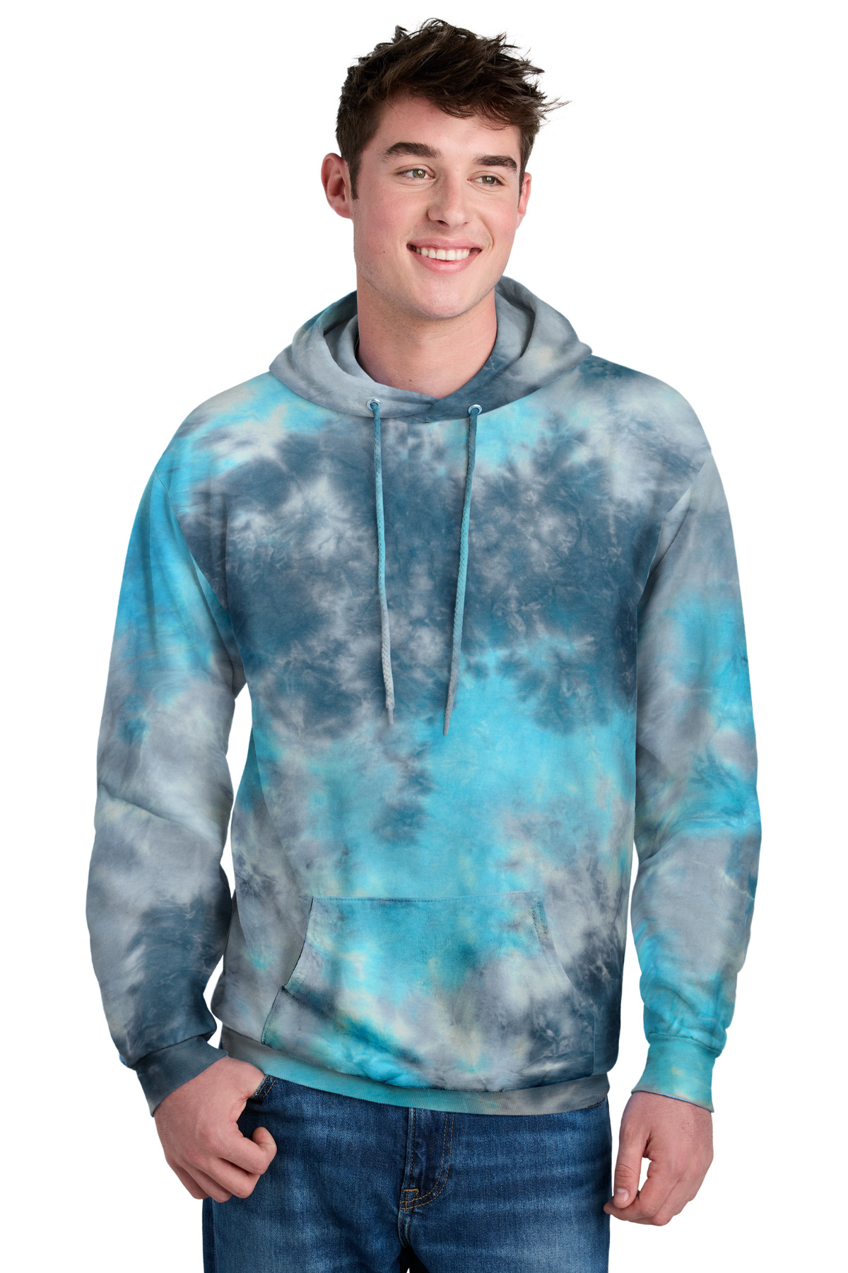 Port & Co Crystal Tie-Dye Pullover Hoodie PC144 13