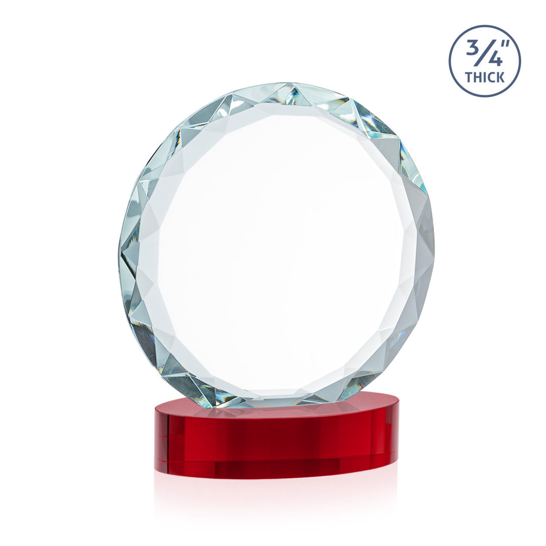 Centura VividPrint™ Award on Alberton Base - Red 1