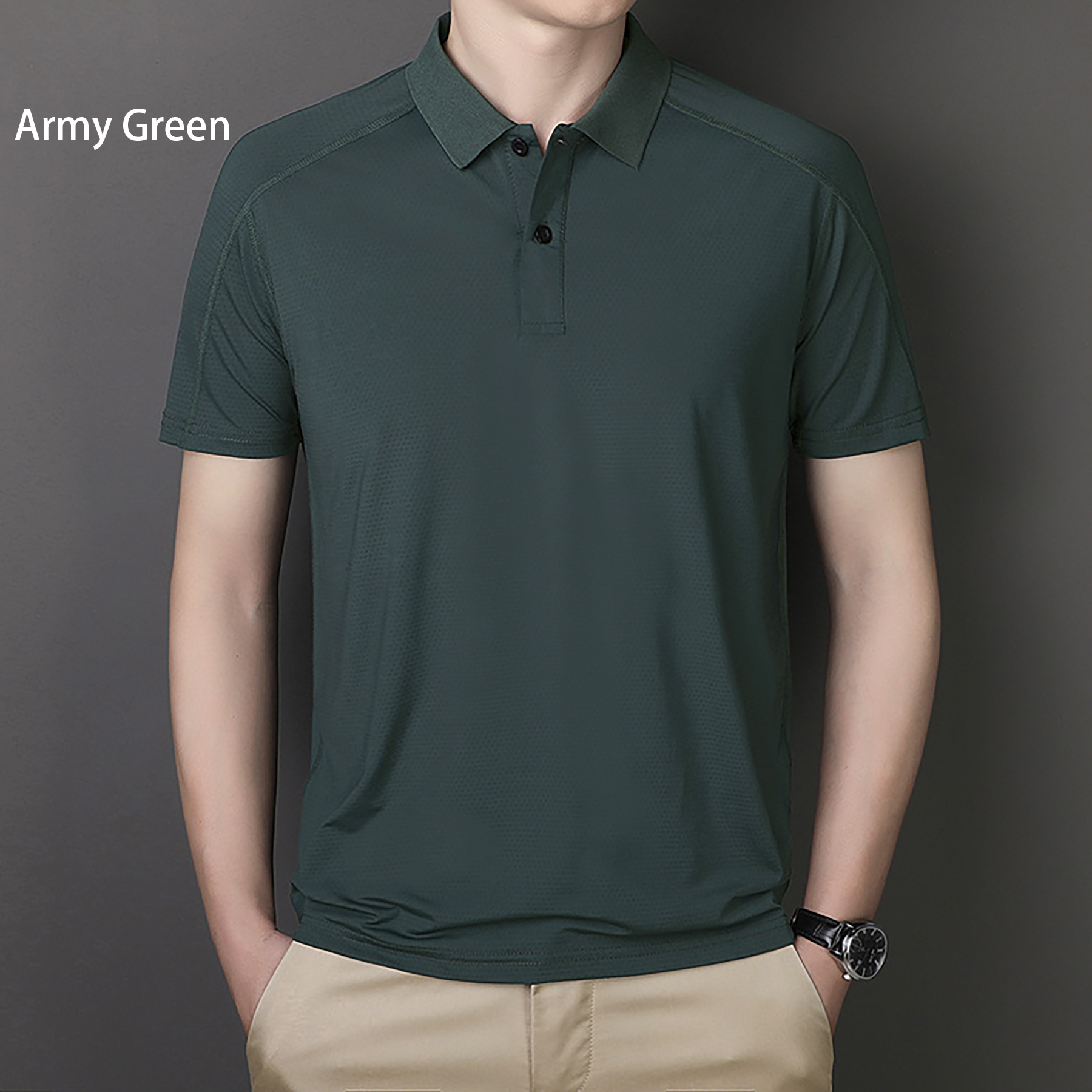 Lightweight & Soft Quick Dry Short Sleeve Polo Shirt for Outdoor Sport 10