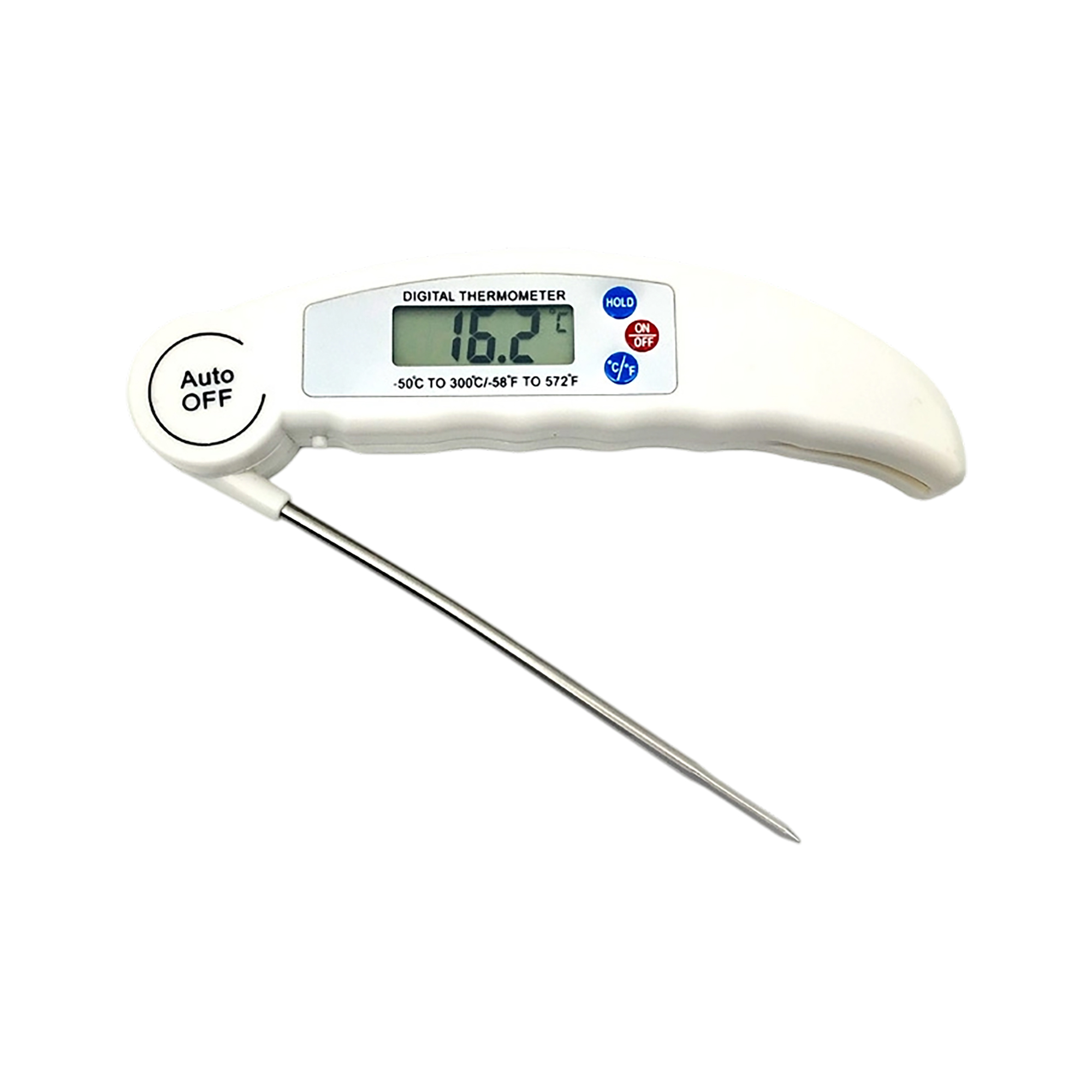 Foldable Stainless Steel Probe Kitchen Food Thermometer 4