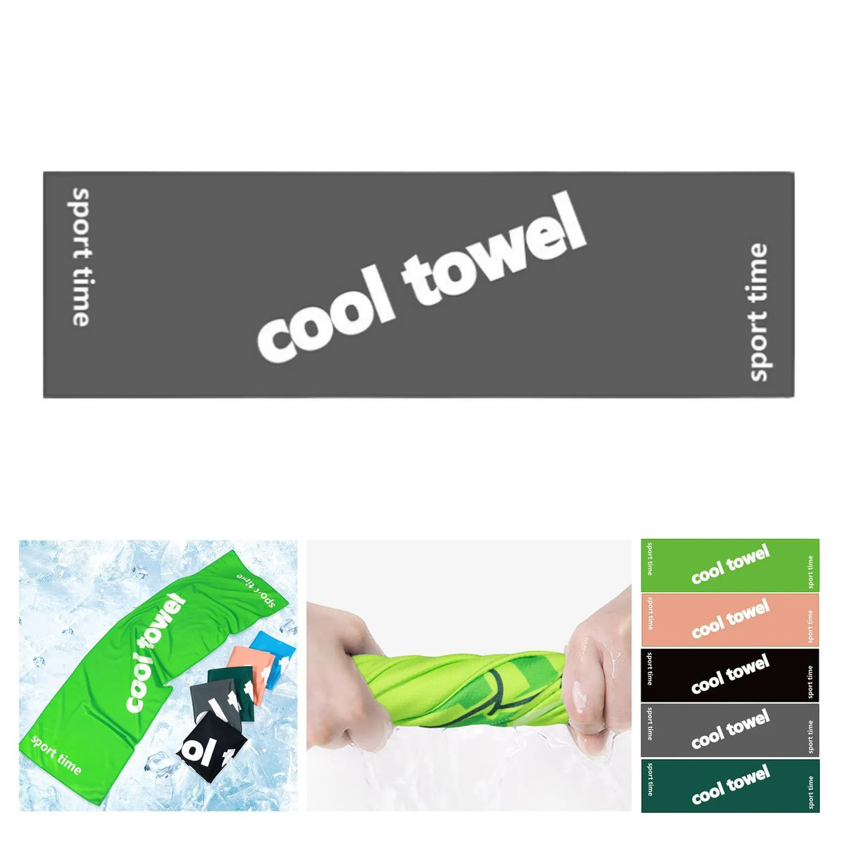 Polyester Quick Dry Fitness Cooling Towel 2