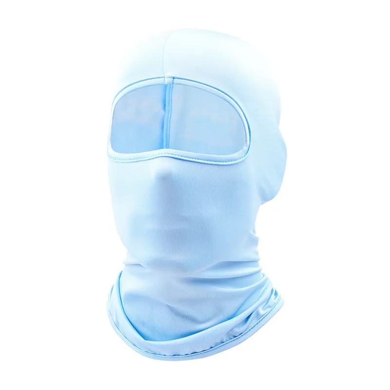 Sunblock Face Mask Windproof Neck Gaiter Cow Silk Made 20