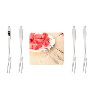 2 Teeth Fruit Dessert Fork 3