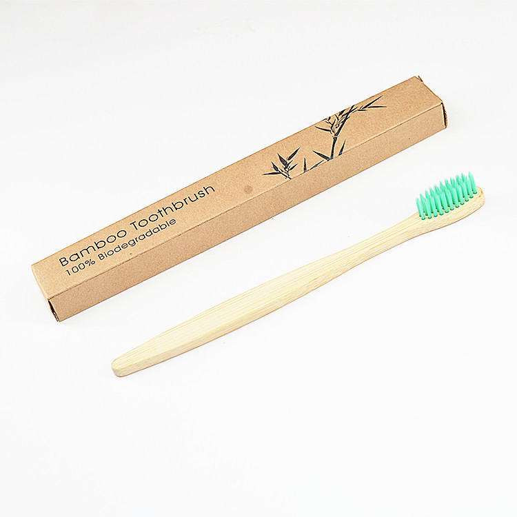 Natural Bamboo Toothbrush With Case 12