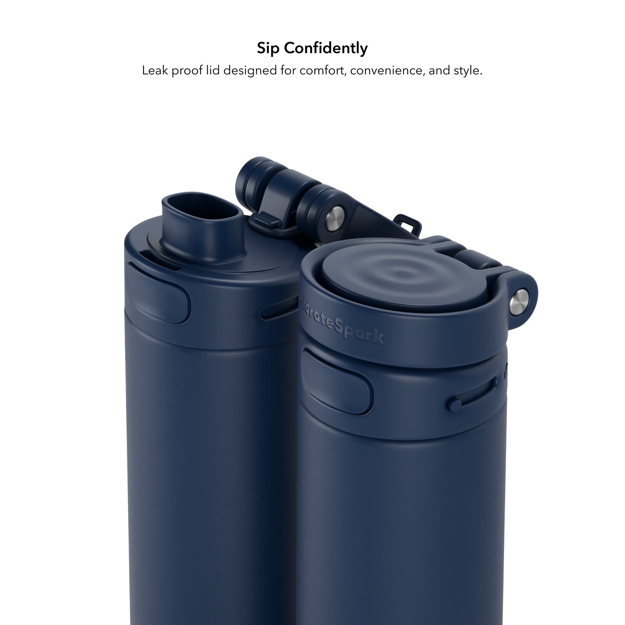 HidrateSpark® 21 oz. PRO 2 Bottle with Chug Lid, Laser, Standard 7