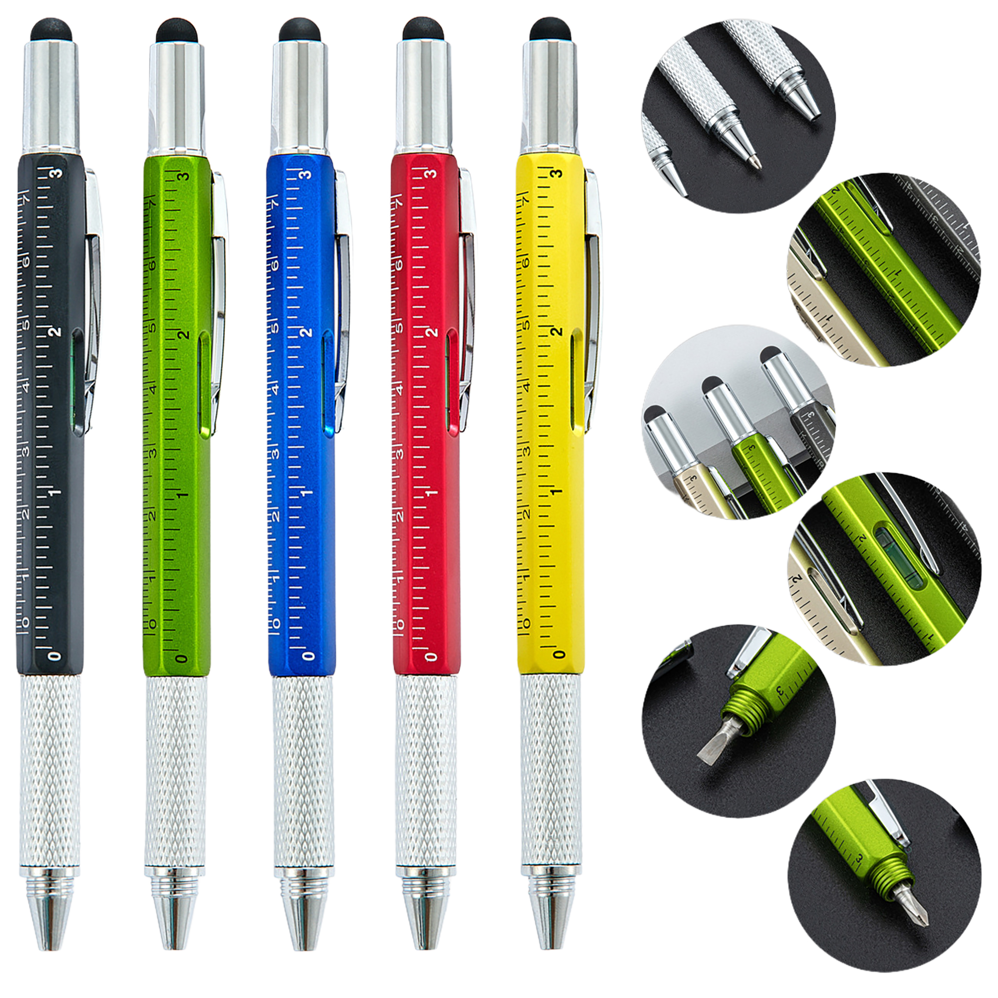 Multifunction Stylus Pen with Bubble Level Measurement 3