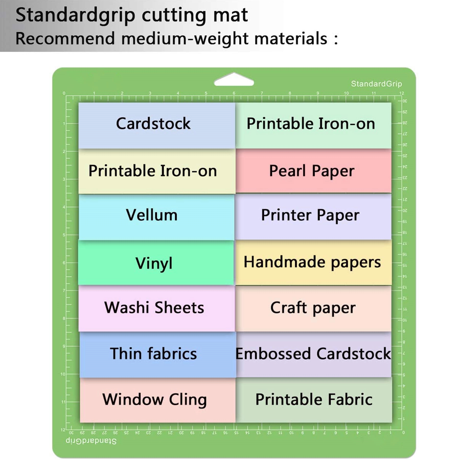 Stronggrip Cutting Mat 12"x12" 4