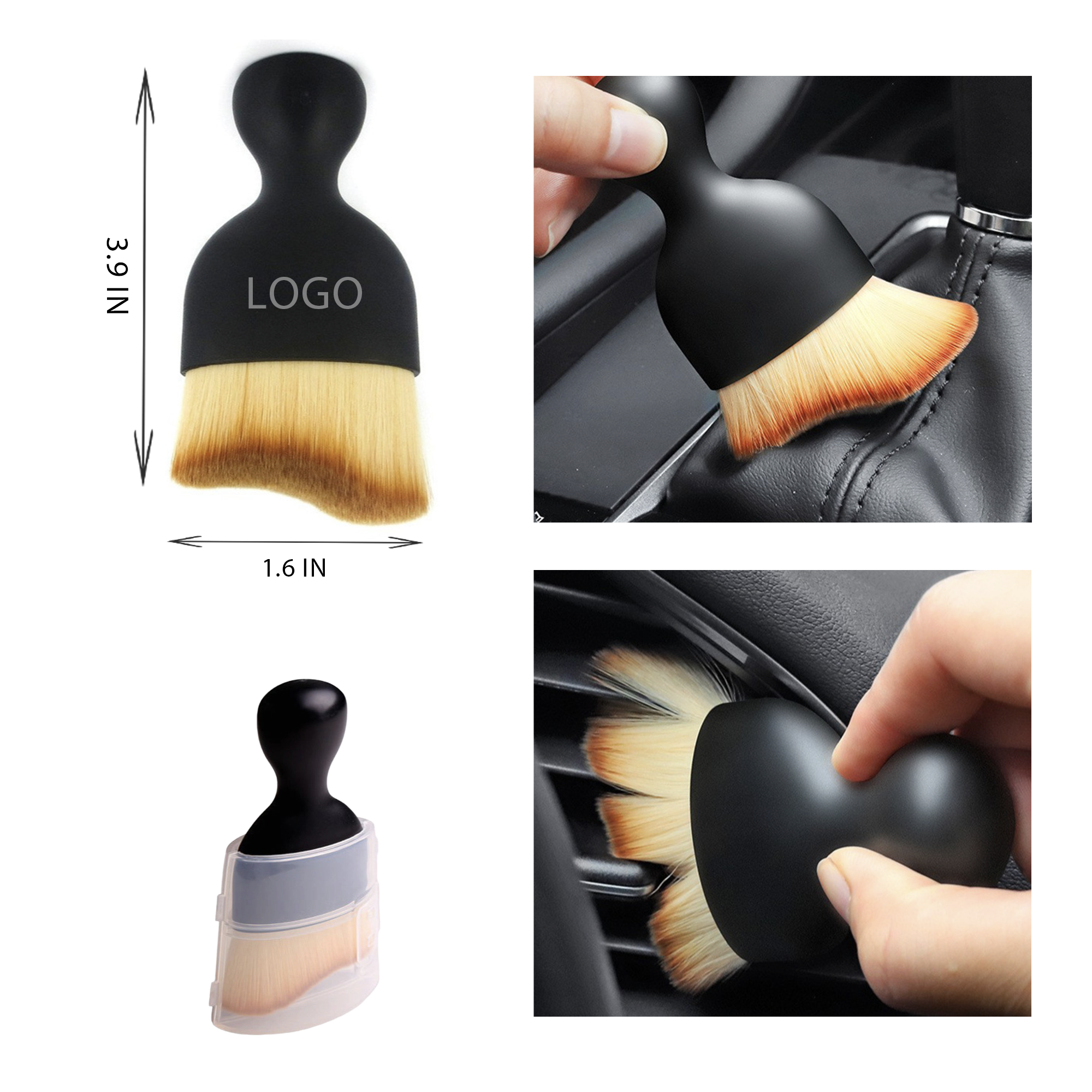 MOQ 10 PCS Convenient Car Dust Removal Brush 1