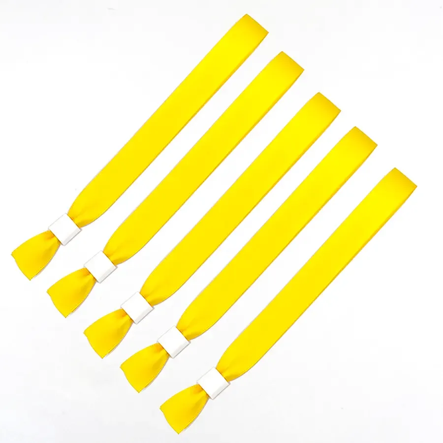 Customizable Disposable Polyester Wristbands 3