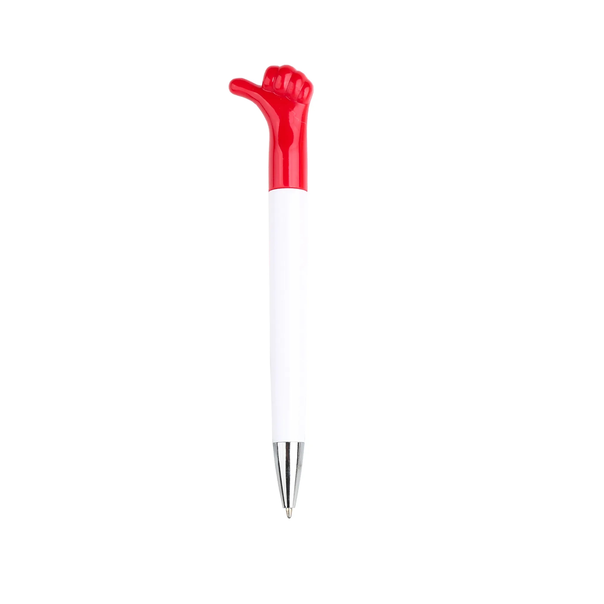 Promotional Finger Twist Shape Plastic Ballpoint Pen 4