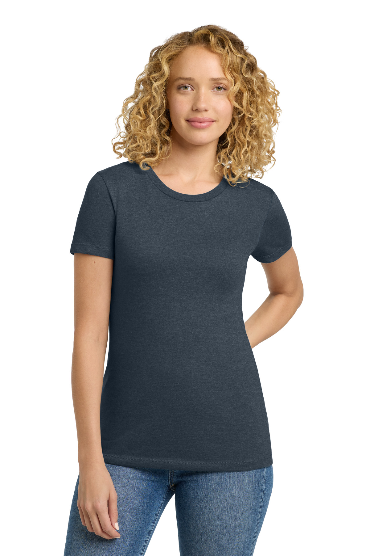 Next Level Apparel Women's CVC Tee. NL6610 38