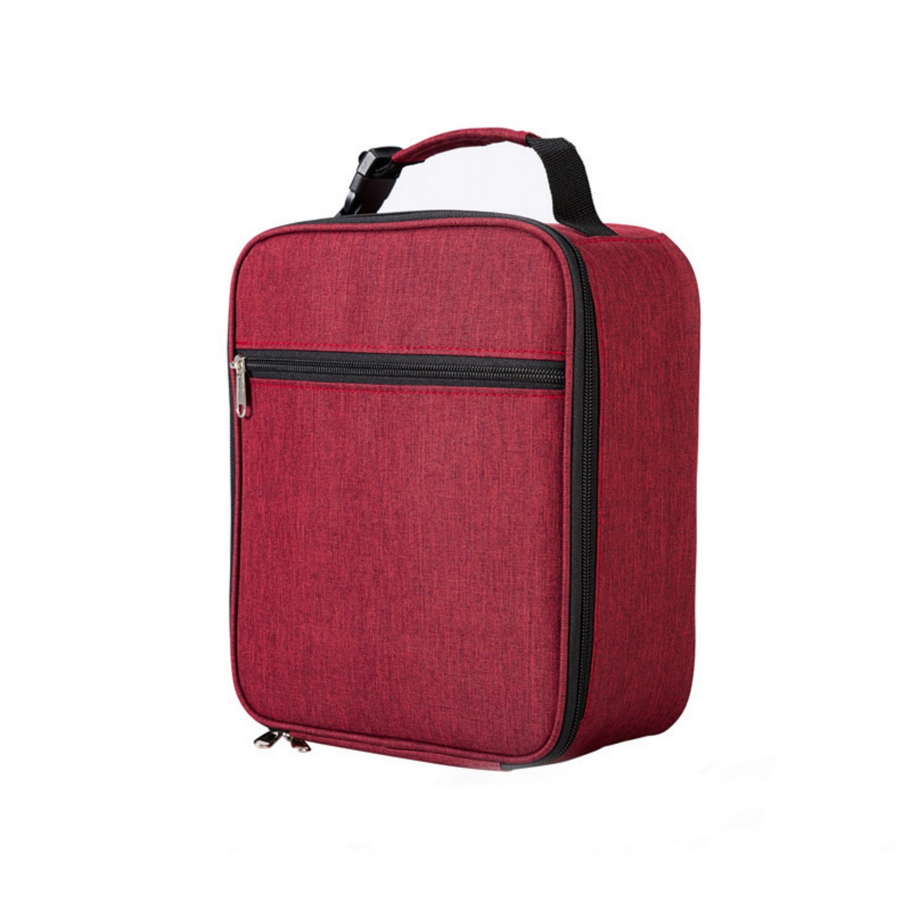 Portable Insulated Lunch Bag with Bottle Pocket 3