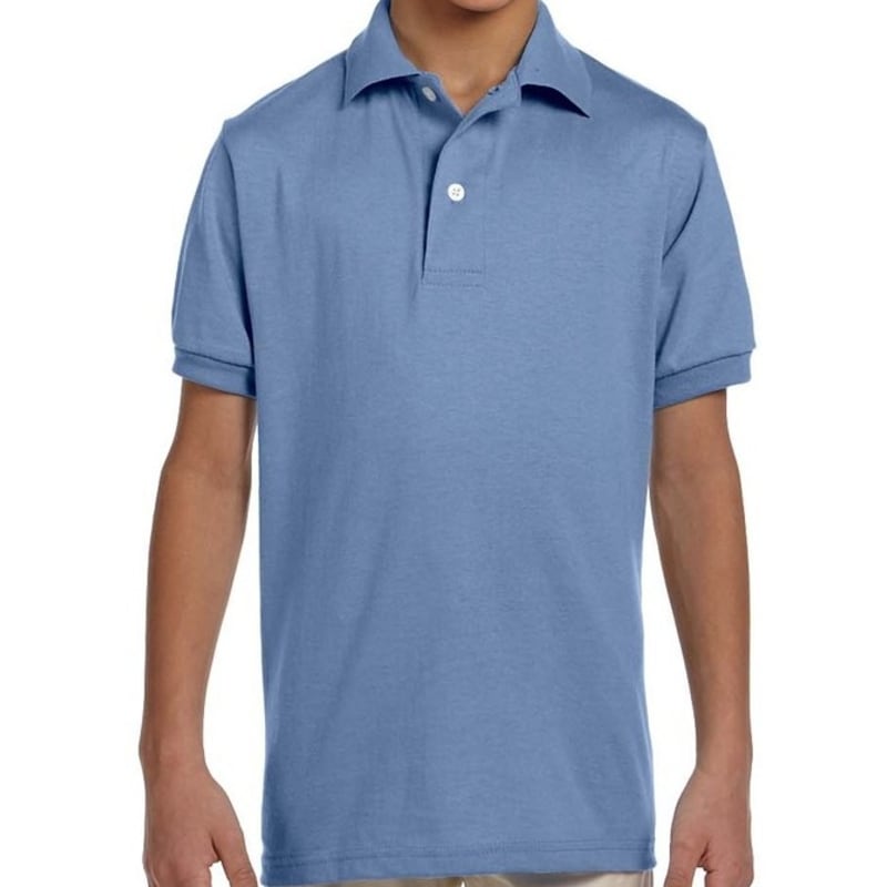 Jerzees Youth 5.6 Oz., 50/50 Jersey Polo With SpotShield™ 5