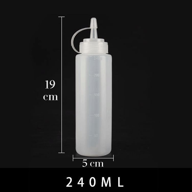 Plastic Sauce Squeeze Bottle 4
