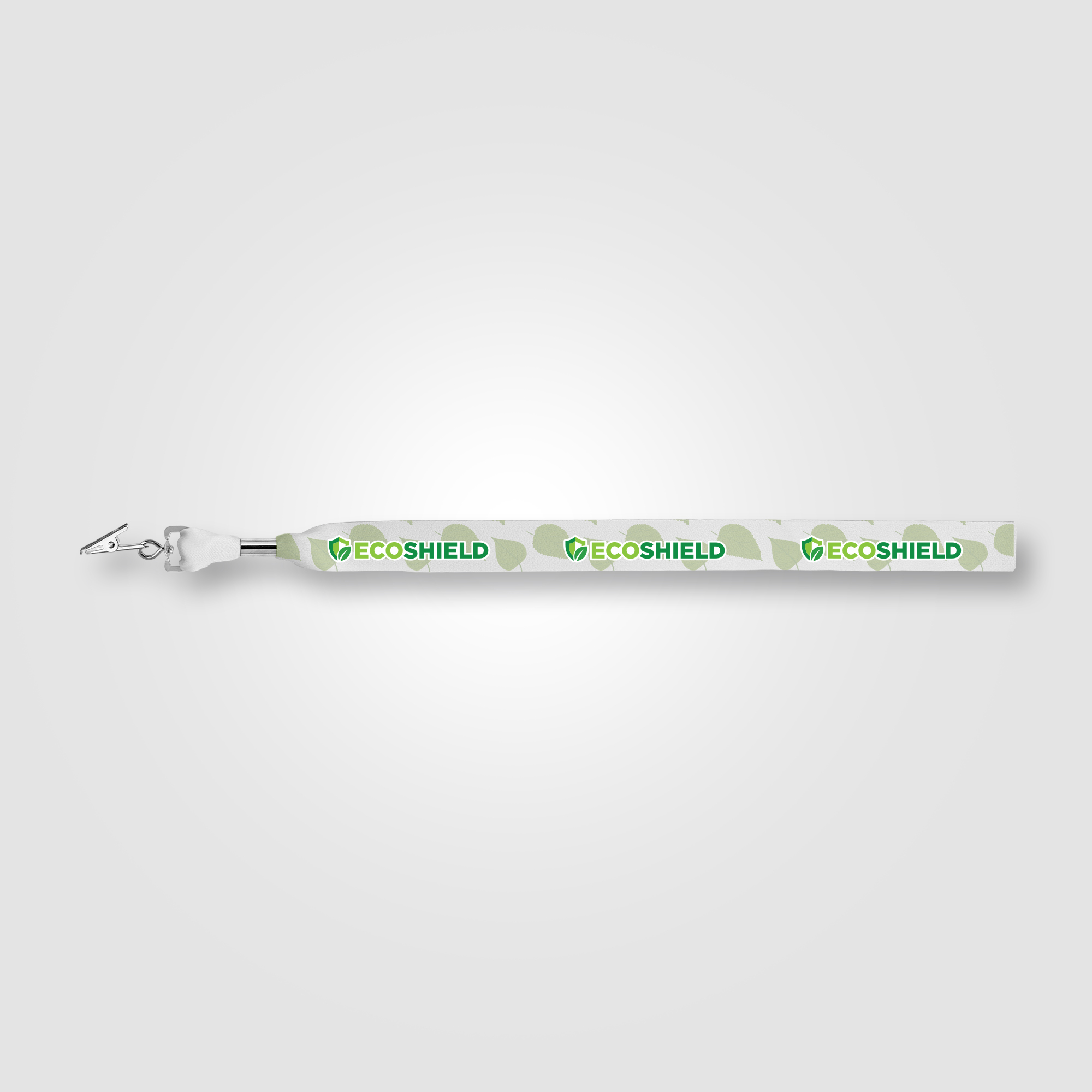 Zevi rPET Bulldog Clip Lanyard - 36" x 1" 5