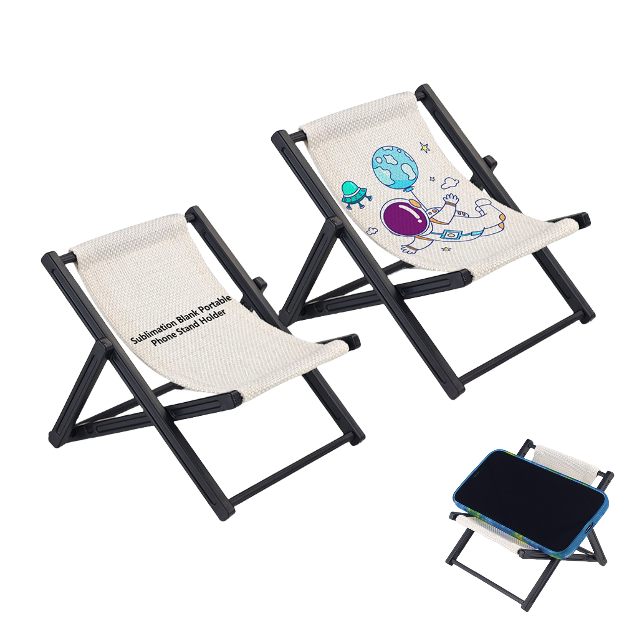 Beach Chair Phone Stand Holder 2