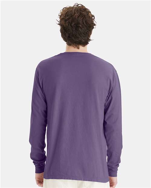 Unisex Garment-Dyed Long Sleeve T-Shirt - GDH200 228