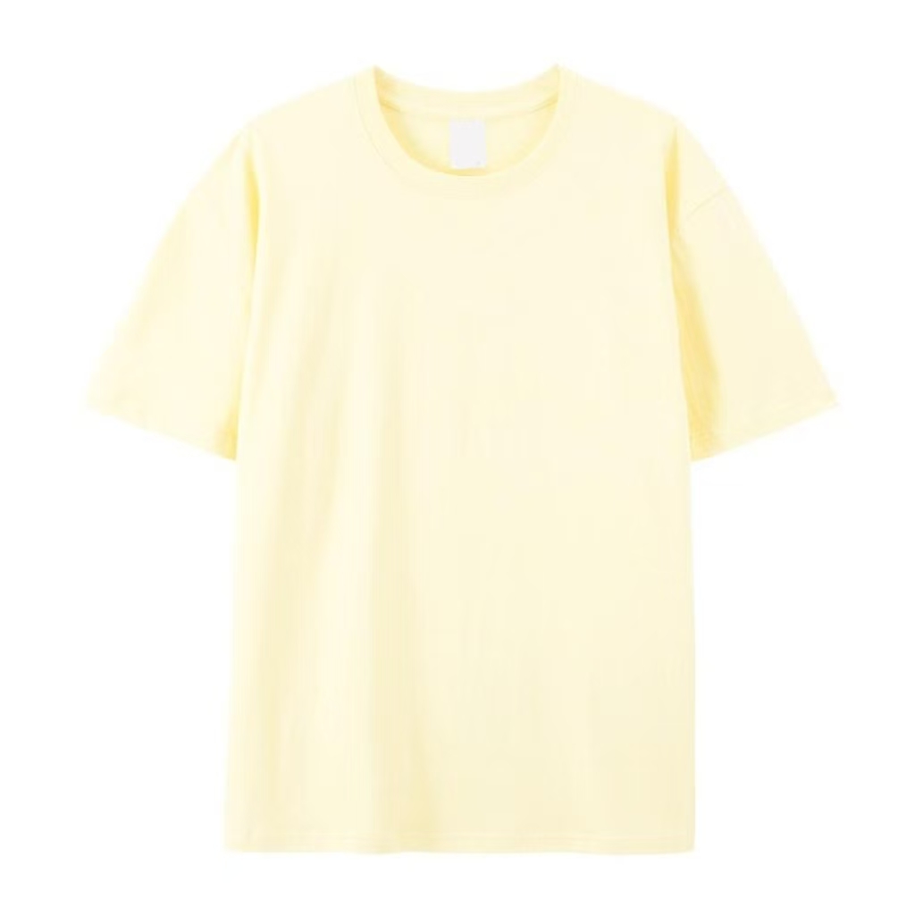 Unisex Pure Cotton Round Neck T-Shirt 9