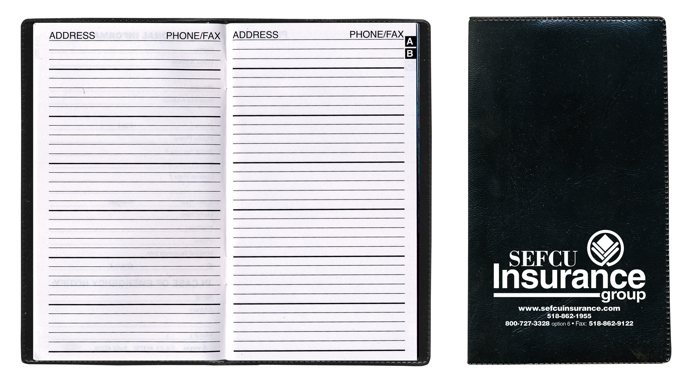 Castillion Softtouch Vinyl Address Book 1
