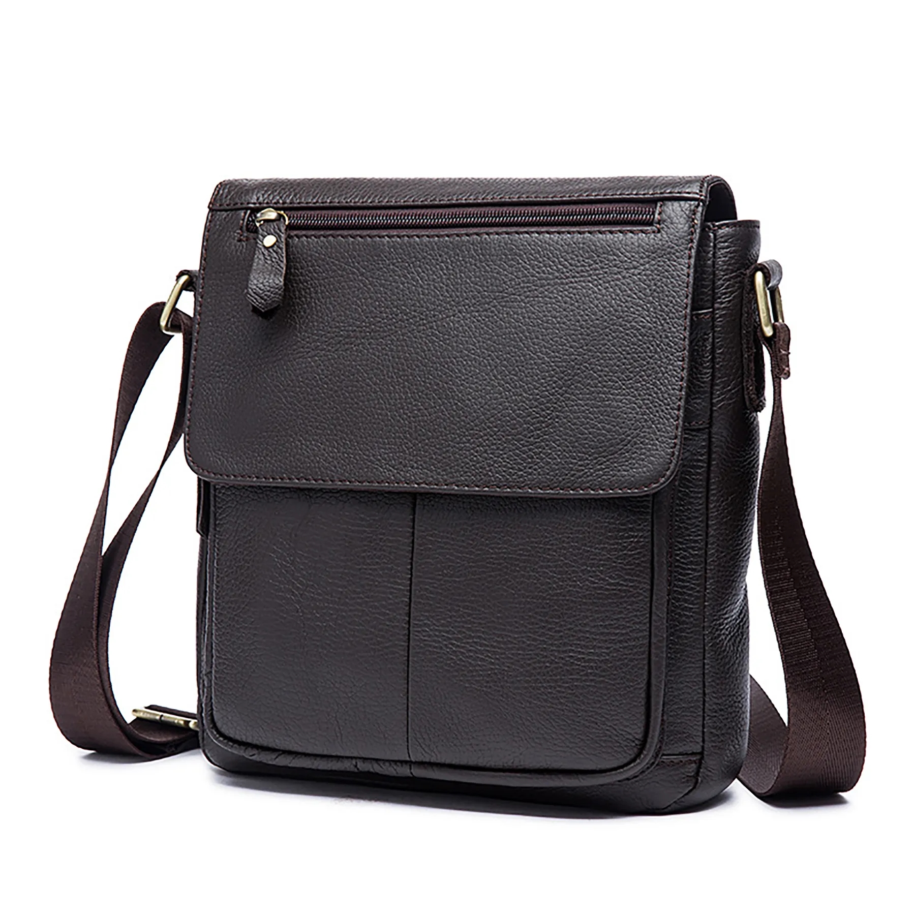 Leather Business Laptop Bag For Men 4