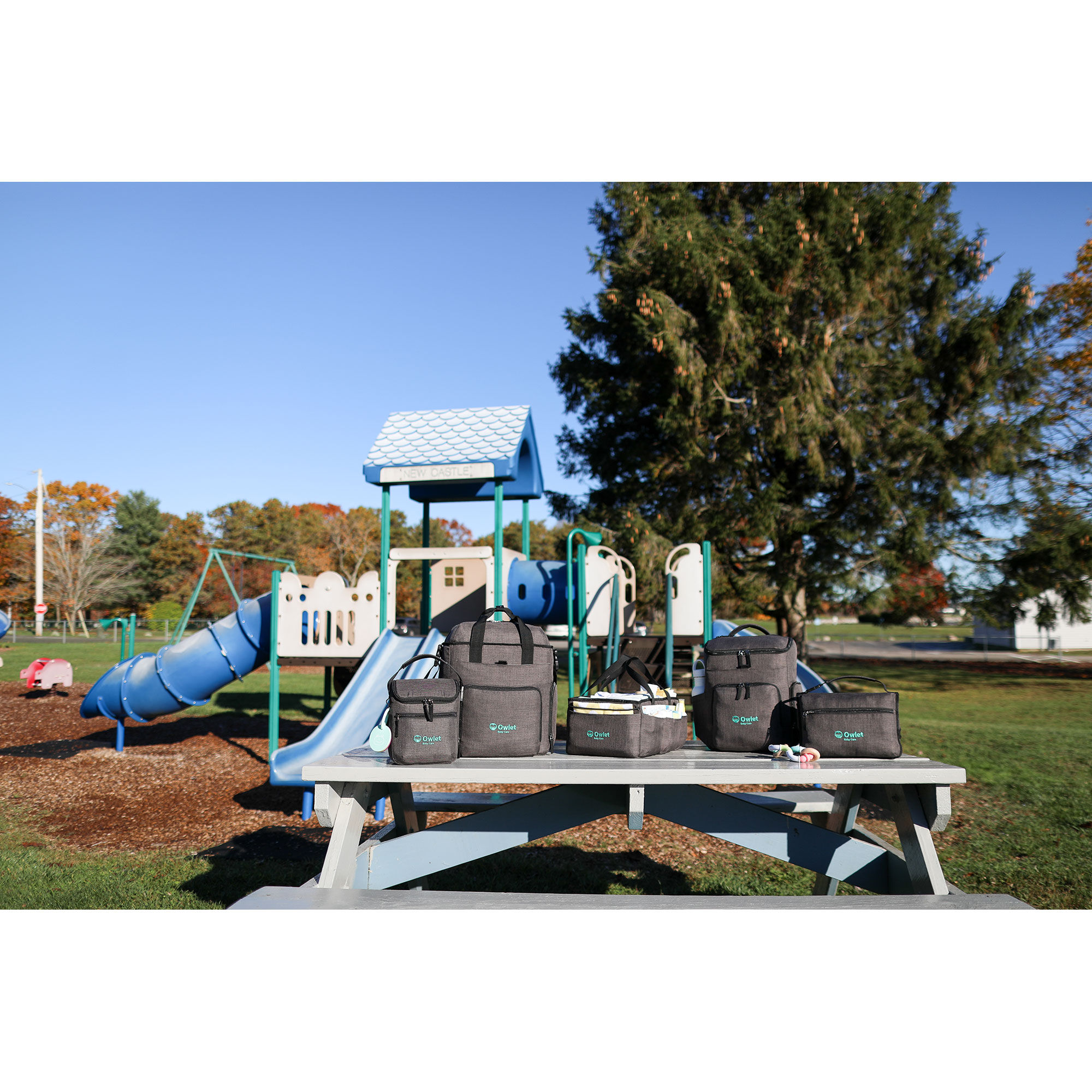 Reagan Recycled rPET Portable Changing Pad Station 9