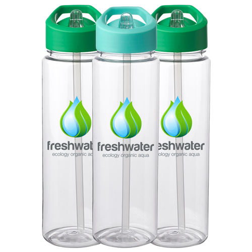 Plastic Sports Water Bottle with Carrying Handle - Sip 2