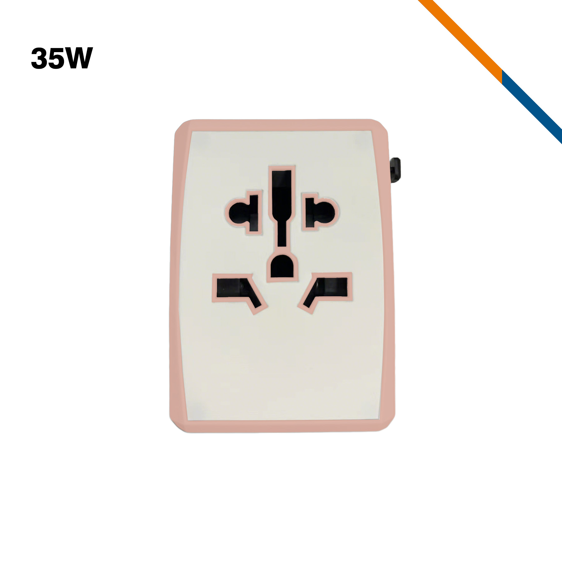 Plugez Fast Charging Universal Adapter 15