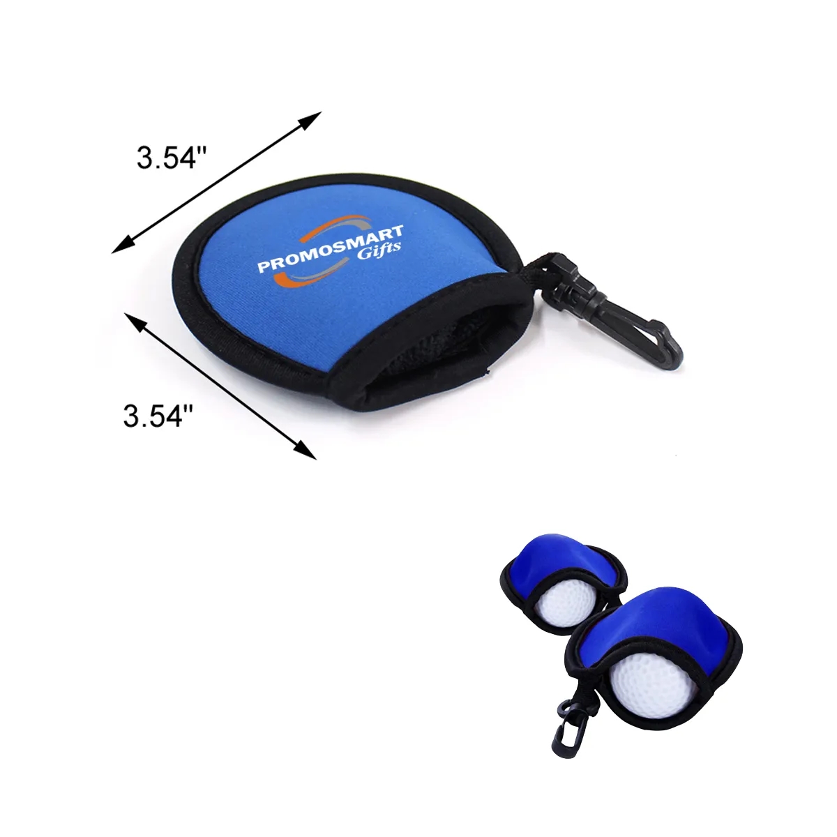 Colorful Golf Ball Pouch With Hook 4