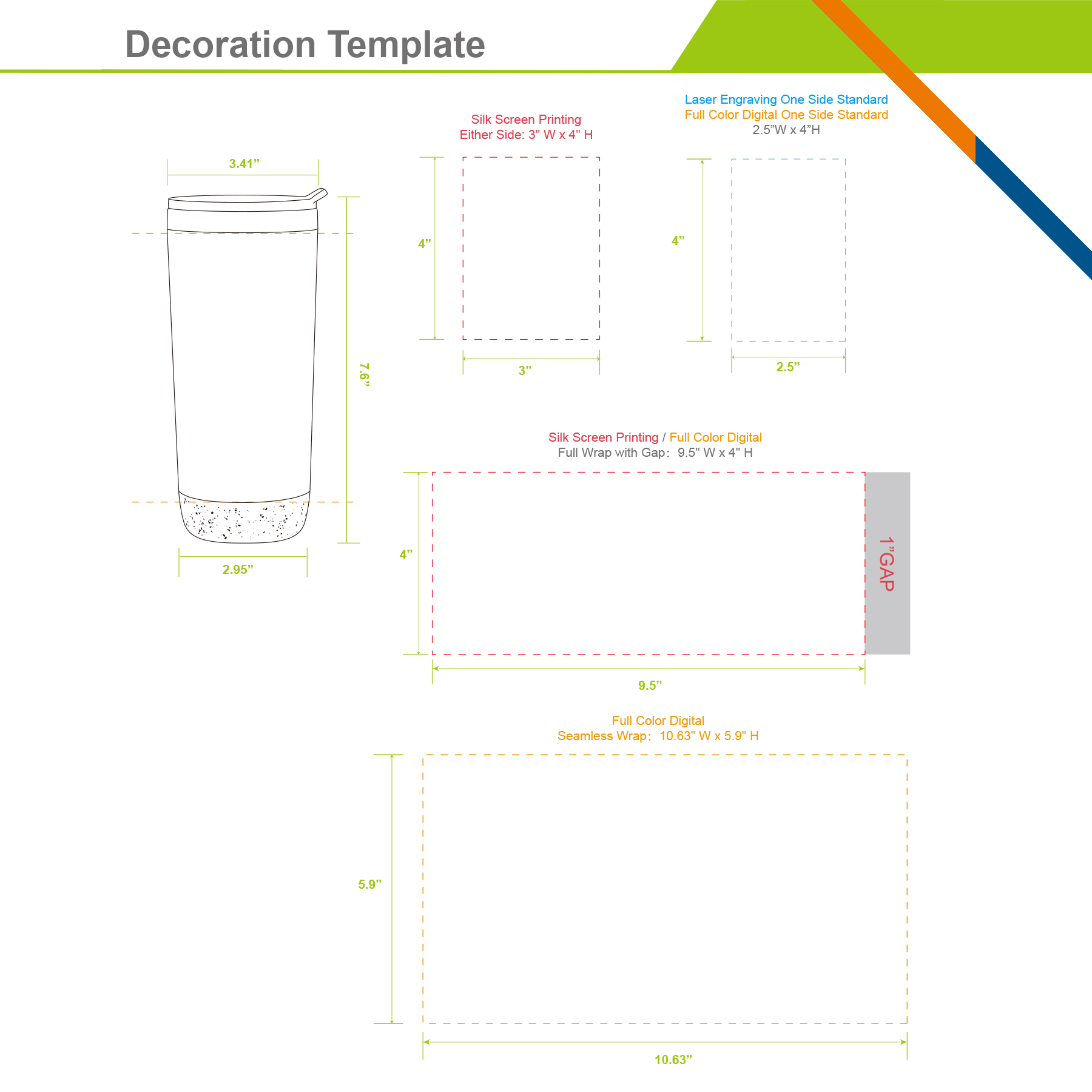 Tenite Vacuum Tumbler - 22 OZ. 7