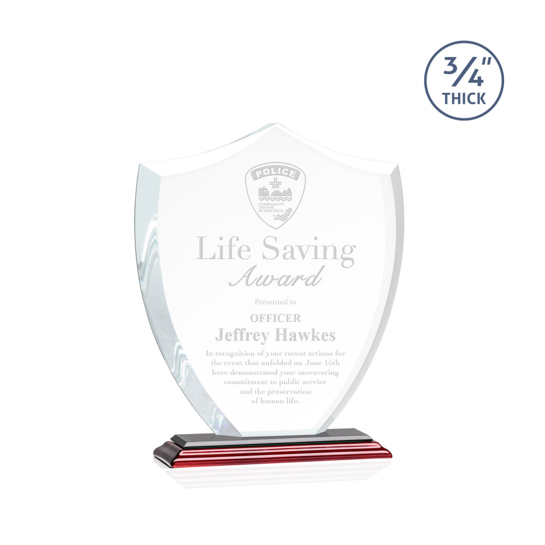 Scudo Shield Award - Rosewood 3
