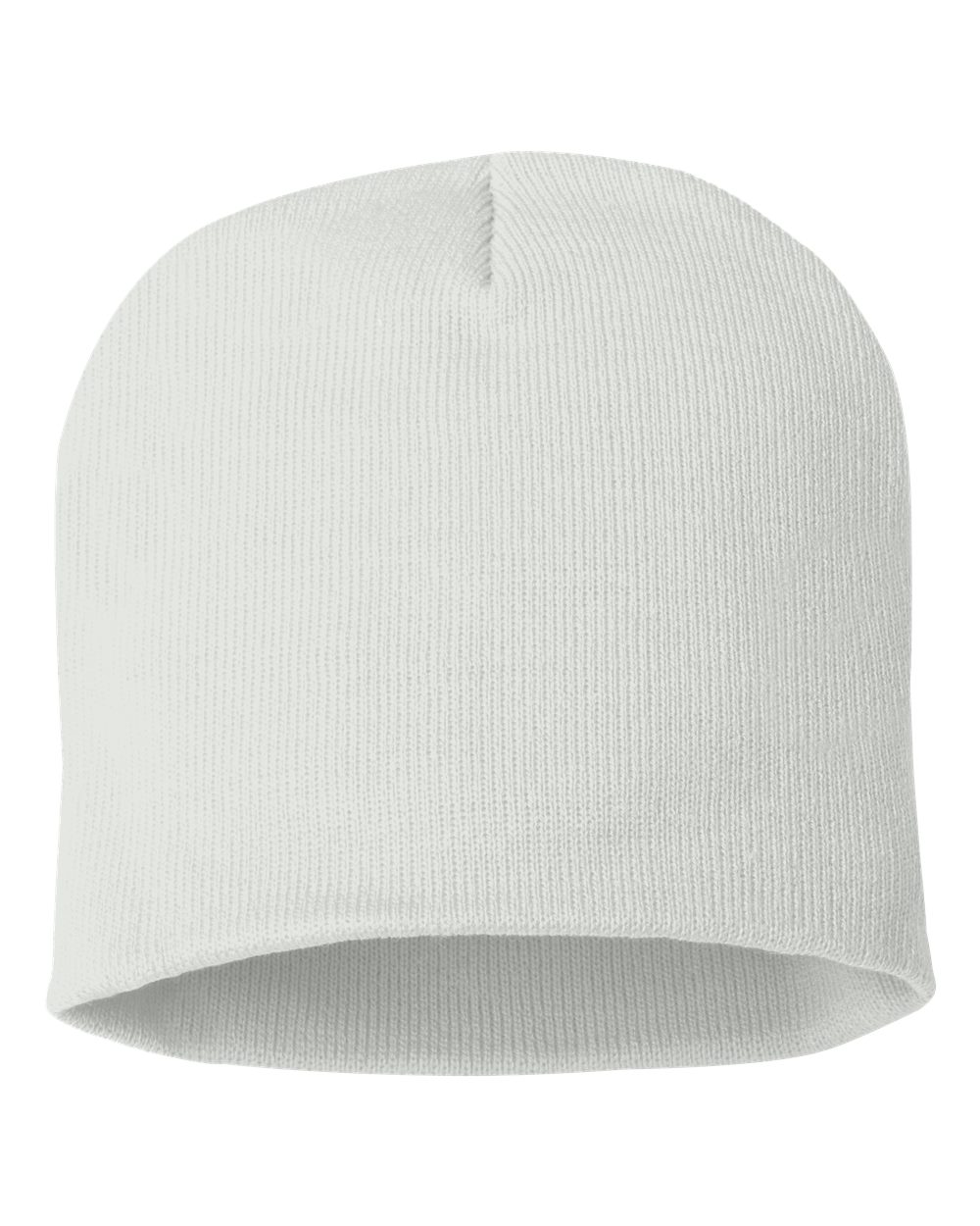 Knit Beanie w/ Sewn Woven Patch 20