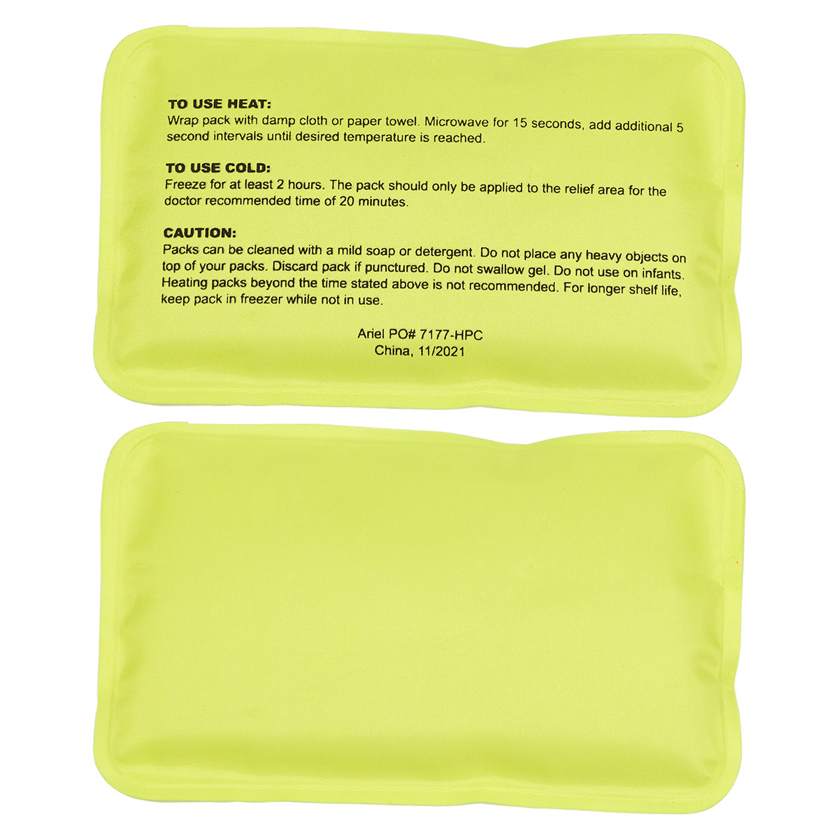 Rectangle Nylon-Covered Hot/Cold Pack 46