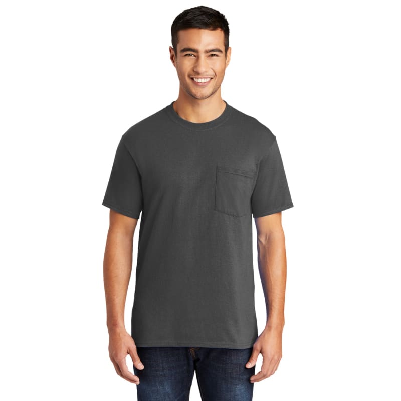 Port & Company Tall Core Blend Pocket Tee. 23
