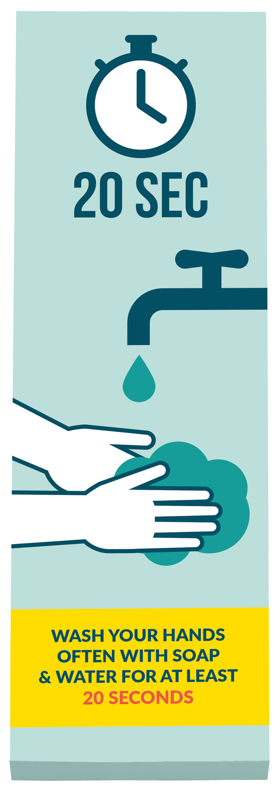 Souvenir® 3" x 9" Scratch Pad, 50 Sheet with Magnet 10